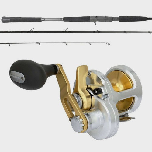 Talica TAC8 Lever Drag / OTI-PBI701HFA Pitch Black Insh. Combo