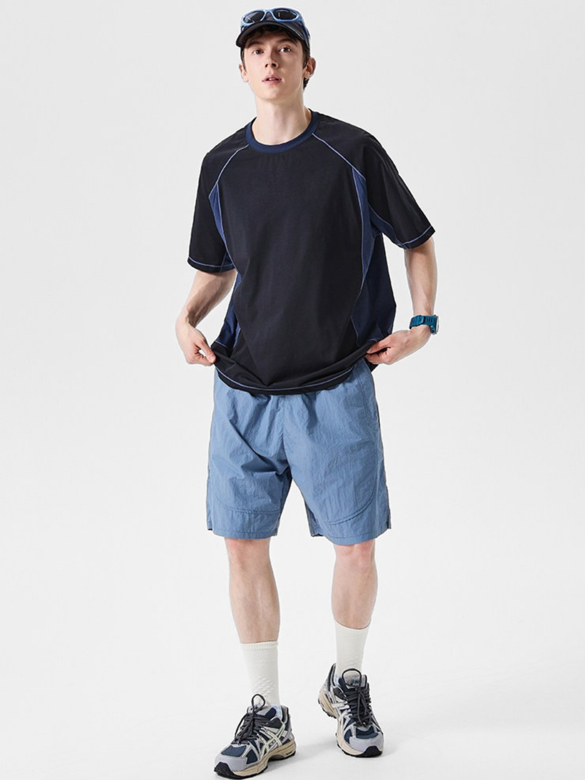 LightStep - Lightweight Quick-Dry Colorblock Performance T-Shirt