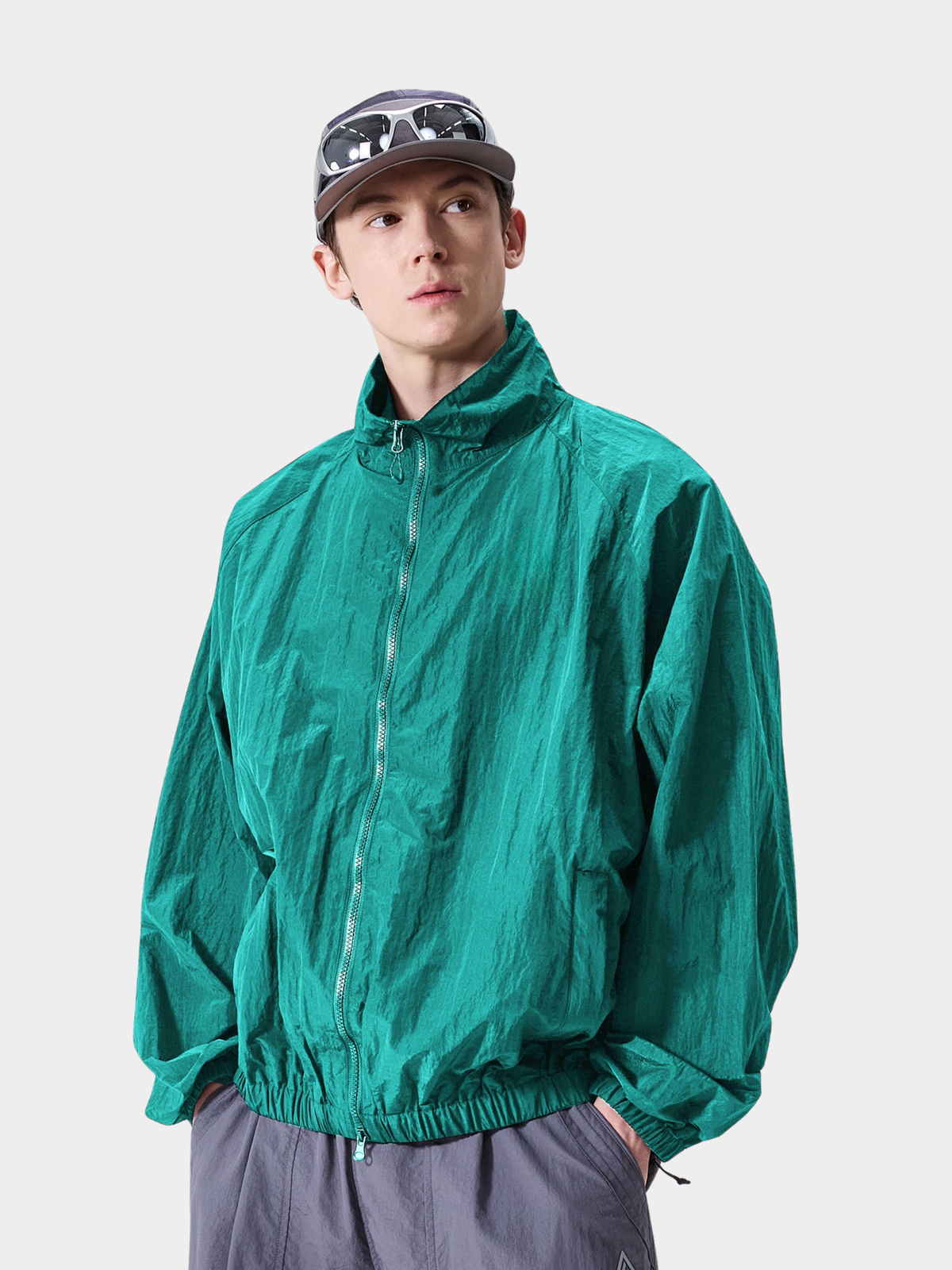 Earthline - Unisex UPF200+ Water-Repellent Breathable Stand Collar Jacket