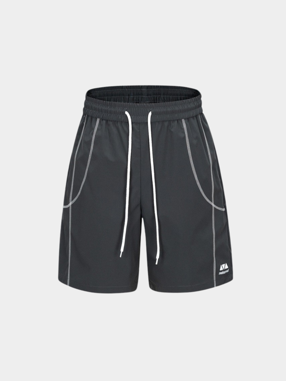 AlpineMist - Men's Colorblock Lightweight Quick-Dry Athletic Shorts