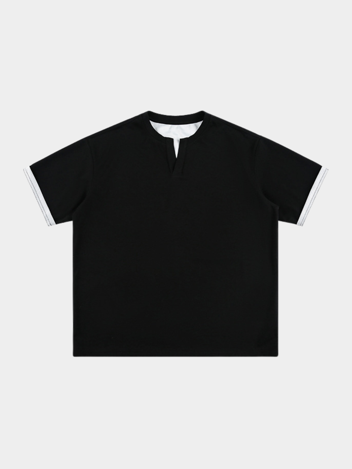Thunderridge - Men's Layered Crew Neck T-Shirt
