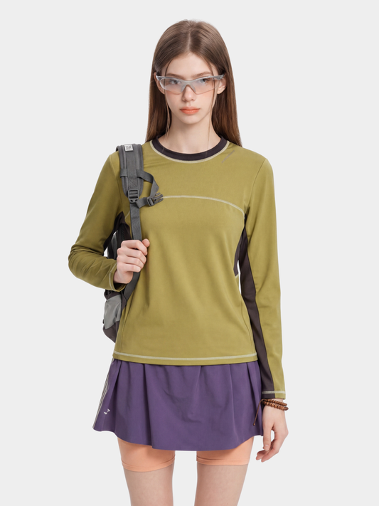 WildTent - Women's Contrast Stitch Quick-Dry Long Sleeve T-Shirt