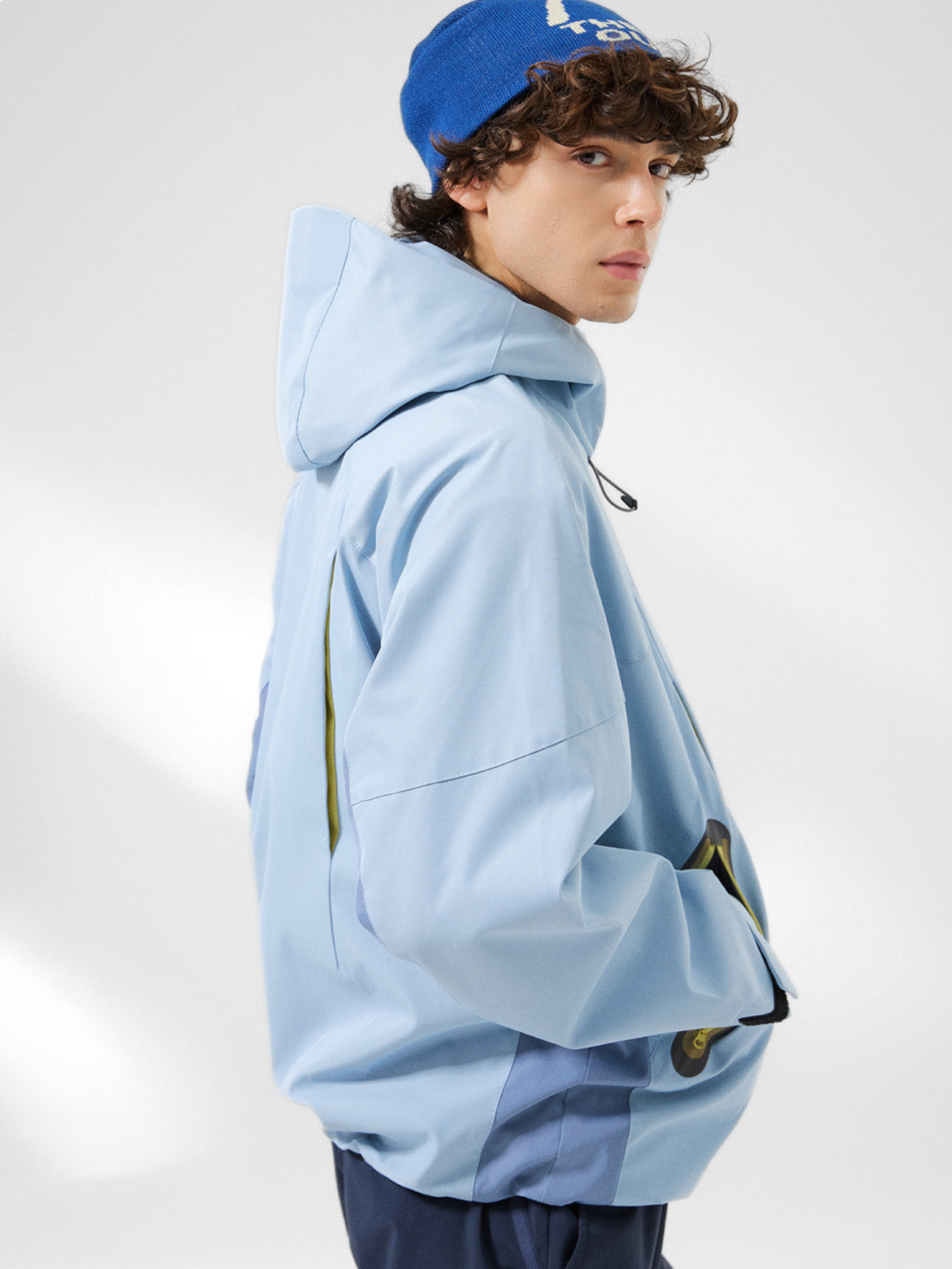 Ashrun - Unisex 8000mm Waterproof Reflective Shell Jacket