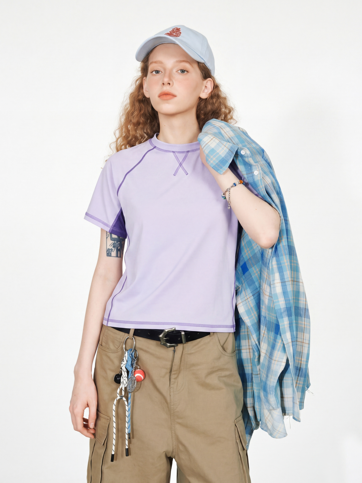Stoneflow - Women's Quick-Dry Mesh Panel Performance T-Shirt