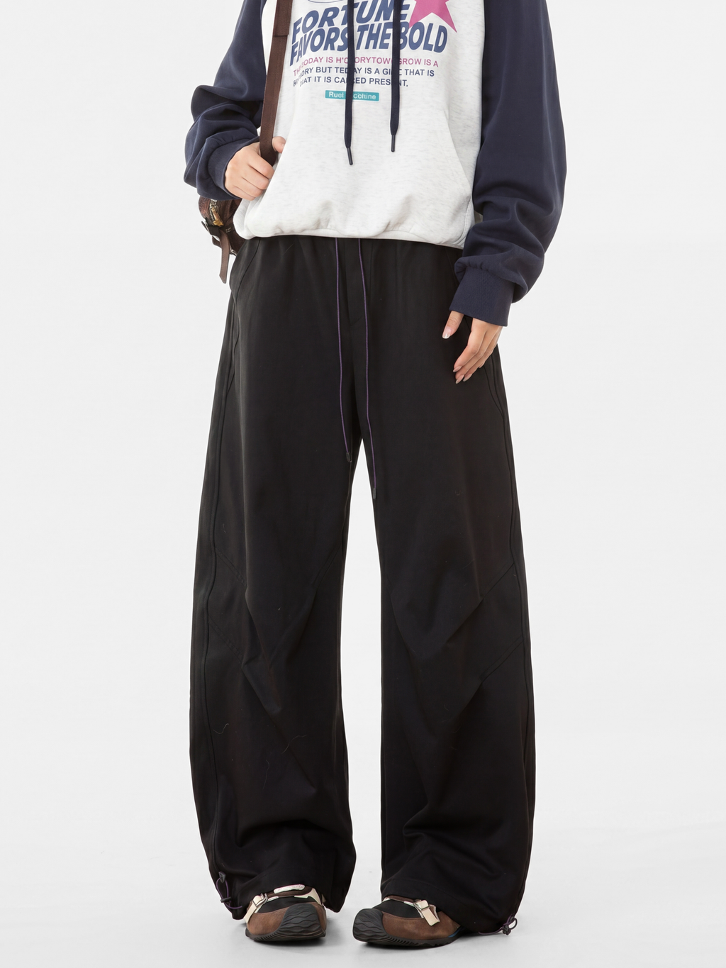 FlintPeak - Unisex Ruched Drawstring Utility Pants