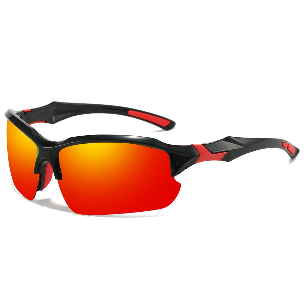 Velo-Pro "Wasp" | Aerodynamic Wrap-Around Polarized Sport Sunglasses